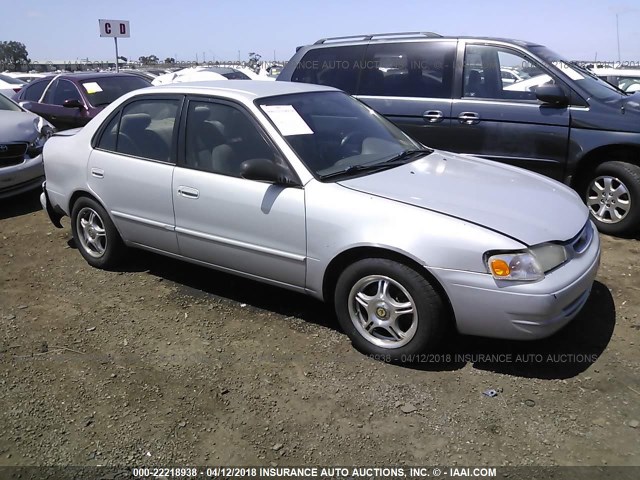 1NXBR18E5XZ248554 - 1999 TOYOTA COROLLA VE/CE/LE SILVER photo 1