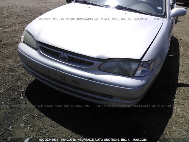 1NXBR18E5XZ248554 - 1999 TOYOTA COROLLA VE/CE/LE 银色 照片 6