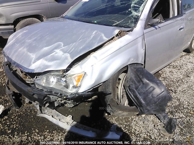 4T1BK36B19U333502 - 2009 TOYOTA AVALON XL/XLS/LIMITED SILVER photo 6