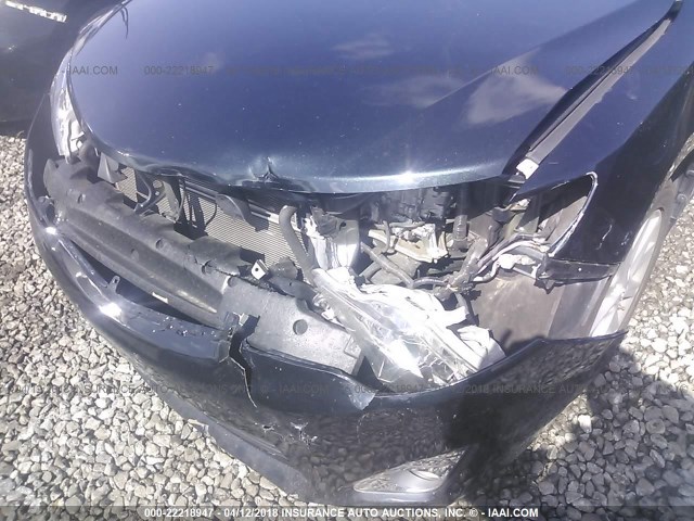 4T1BD1FK6DU088669 - 2013 TOYOTA CAMRY HYBRID/LE/XLE Navy photo 6