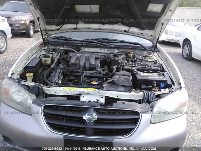 JN1DA31D72T415869 - 2002 NISSAN MAXIMA GLE/GXE/SE WHITE photo 10