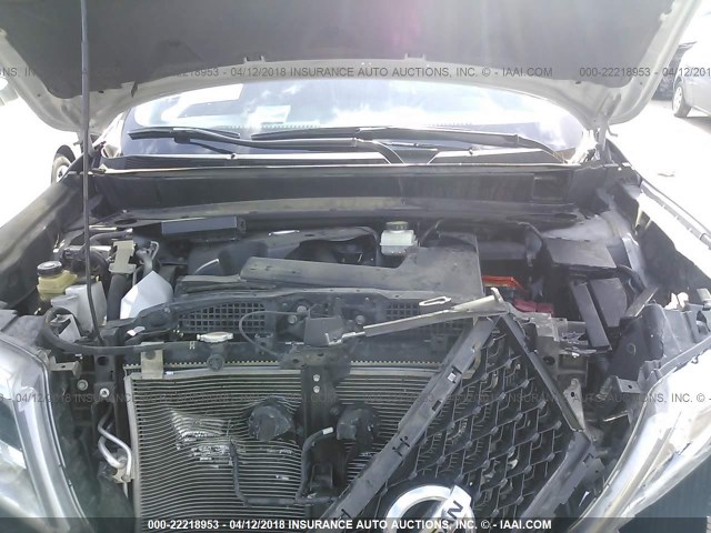 5N1AR2MN6EC693704 - 2014 NISSAN PATHFINDER S/SV/SL/PLATINUM 银色 照片 10