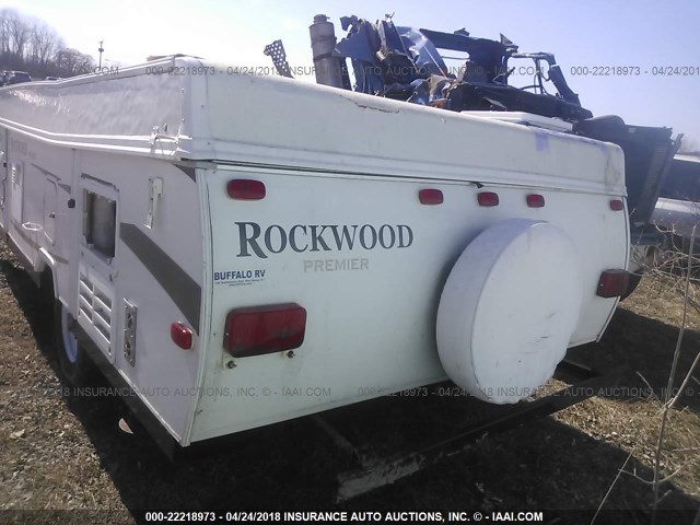 4X4CPRA1X9D277484 - 2009 FOREST RIVER ROCKWOOD  WHITE photo 8