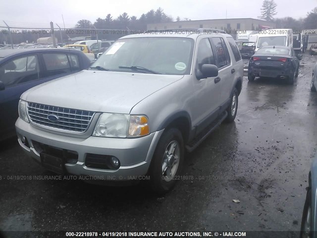 1FMZU73K83UB27606 - 2003 FORD EXPLORER XLT/XLT SPORT/NBX GRAY photo 2