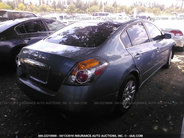 1N4AL2AP5AN438879 - 2010 NISSAN ALTIMA S Light Blue photo 4