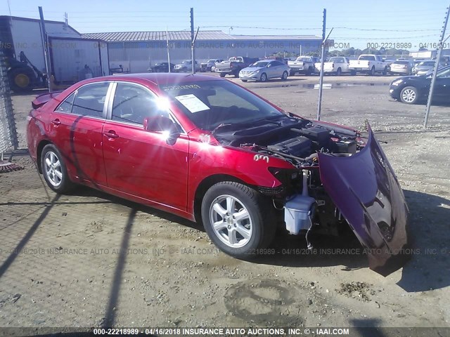 4T4BE46K39R118366 - 2009 TOYOTA CAMRY SE/LE/XLE RED photo 1