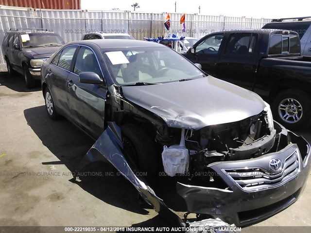 4T4BF3EK6BR218668 - 2011 TOYOTA CAMRY SE/LE/XLE GRAY photo 1