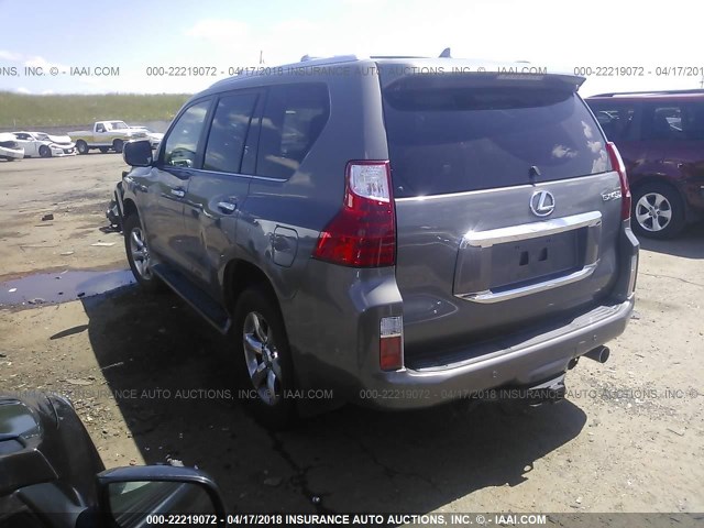 JTJBM7FX4B5026808 - 2011 LEXUS GX GRAY photo 3