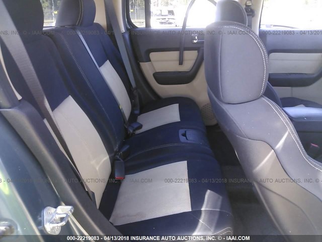 5GTDN136668174649 - 2006 HUMMER H3 BLUE photo 8