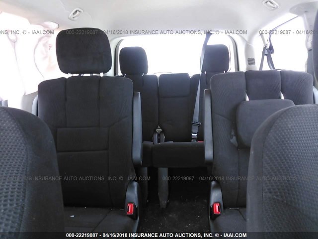 2C4RDGBGXDR579475 - 2013 DODGE GRAND CARAVAN SE SILVER photo 8