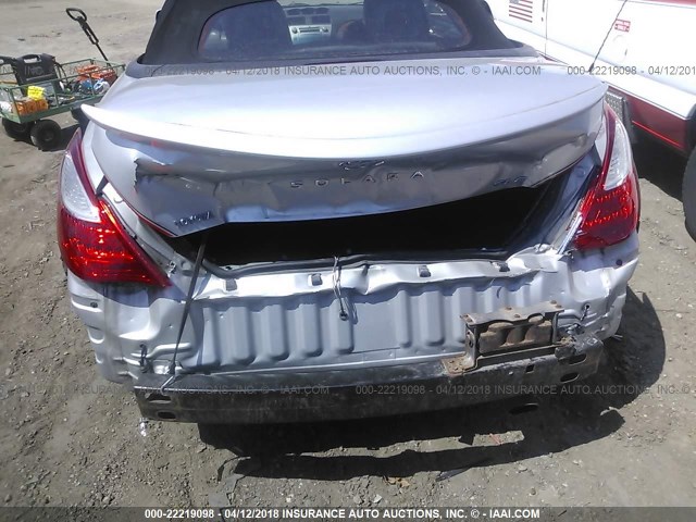 4T1FA38P37U109027 - 2007 TOYOTA CAMRY SOLARA SE/SLE ვერცხლისფერი ფოტო 6