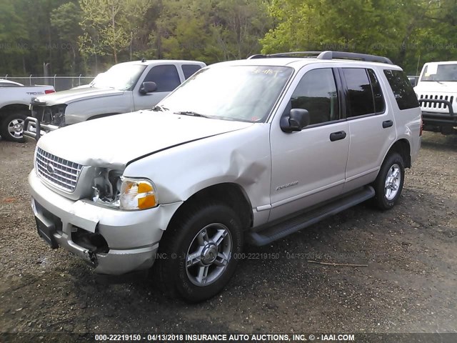 1FMZU73E95UC00785 - 2005 FORD EXPLORER XLT/XLT SPORT/NBX SILVER photo 2