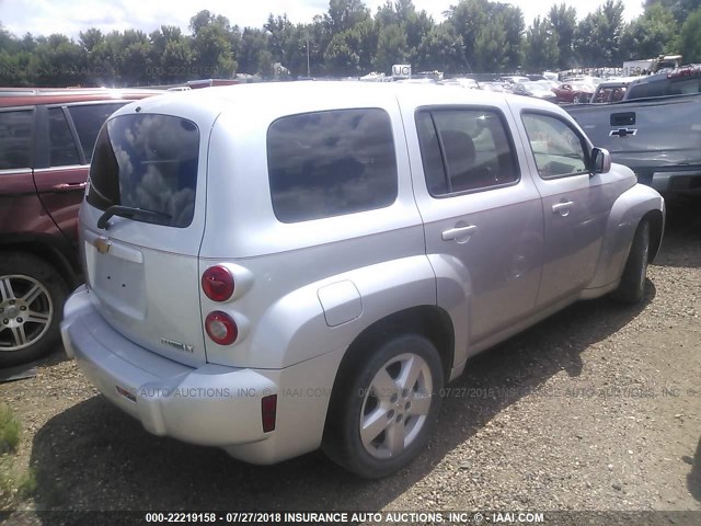 3GNBABFW3BS573281 - 2011 CHEVROLET HHR LT SILVER photo 4