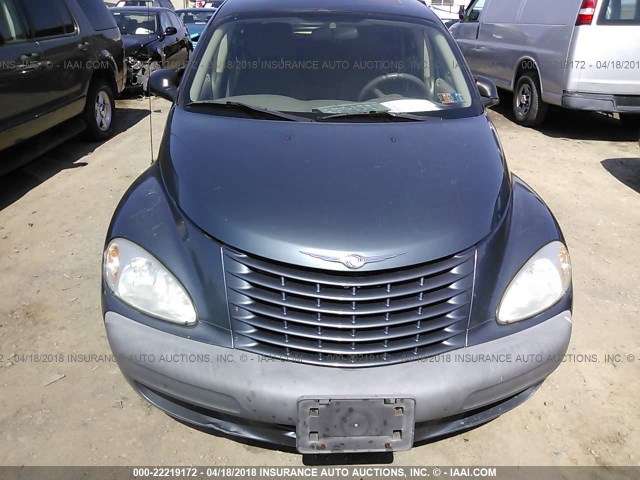 3C4FY58B52T246215 - 2002 CHRYSLER PT CRUISER TOURING BLUE photo 6