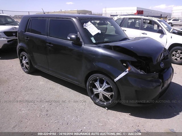 JTLKE50E481017008 - 2008 TOYOTA SCION XB შავი ფოტო 1
