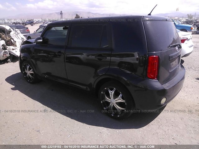JTLKE50E481017008 - 2008 TOYOTA SCION XB შავი ფოტო 3