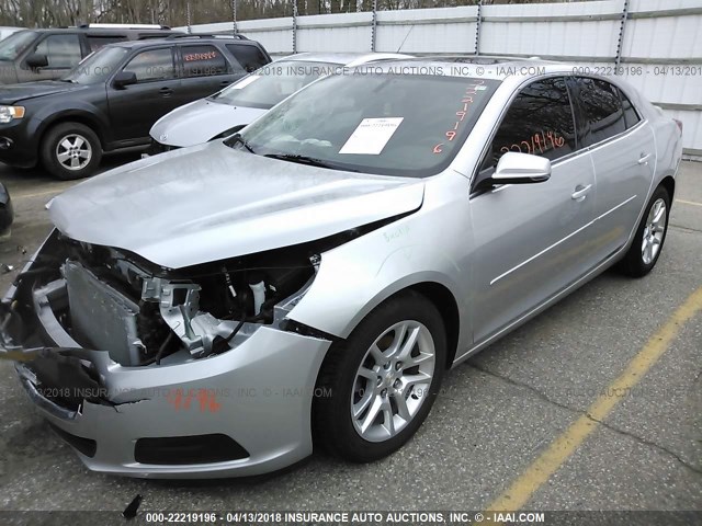 1G11C5SL7FF297332 - 2015 CHEVROLET MALIBU 1LT 银色 照片 2