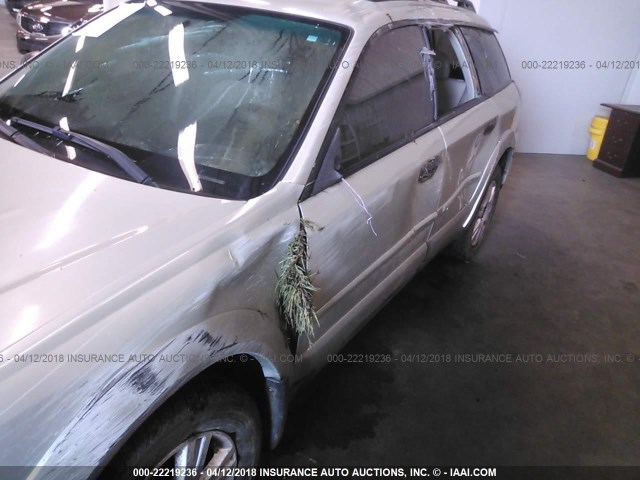 4S4BP61C557306640 - 2005 SUBARU LEGACY OUTBACK 2.5I Champagne photo 6