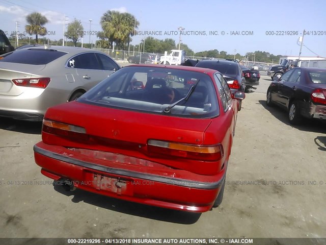 JH4DA9356PS015898 - 1993 ACURA INTEGRA LS RED photo 6