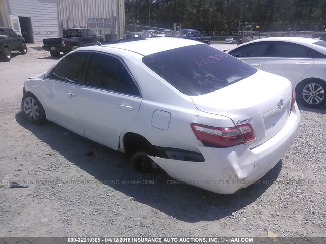 4T1BK46K97U557071 - 2007 TOYOTA CAMRY NEW GENERAT LE/XLE/SE WHITE photo 3