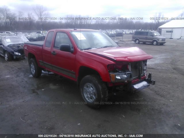 1GTDT59E288198002 - 2008 GMC CANYON SLT RED photo 1