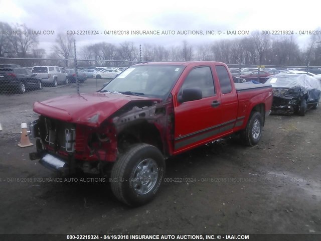 1GTDT59E288198002 - 2008 GMC CANYON SLT RED photo 2