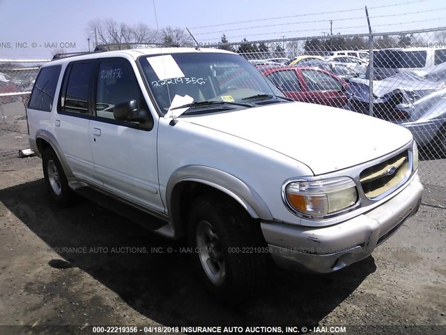 1FMDU74E4YUA04556 - 2000 FORD EXPLORER EDDIE BAUER WHITE photo 1