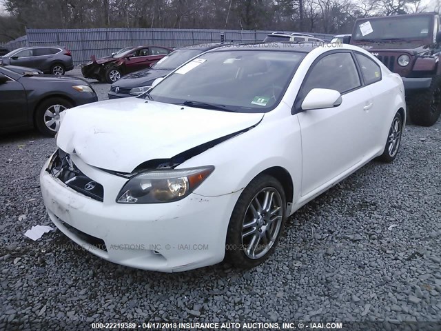 JTKDE177360099832 - 2006 TOYOTA SCION TC 白色 照片 2