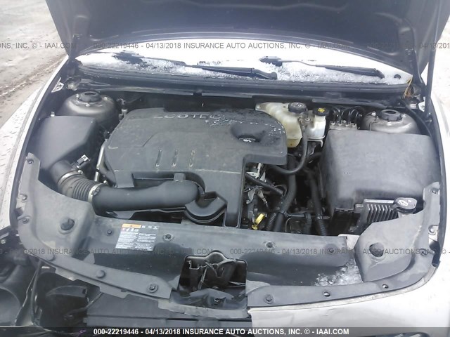 1G1ZC5E15BF273456 - 2011 CHEVROLET MALIBU 1LT 金色 照片 10