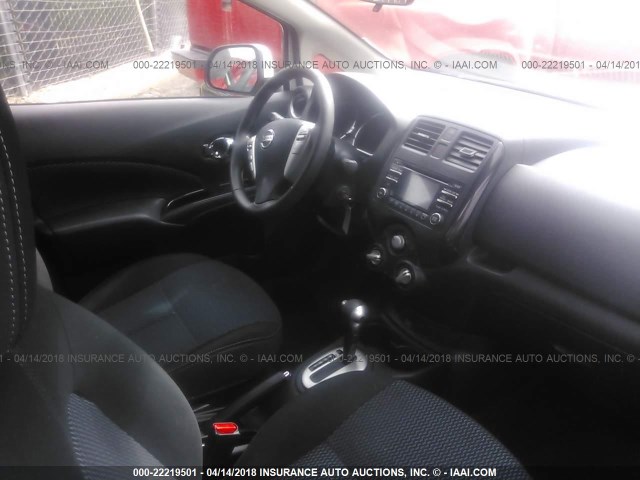 3N1CE2CP5EL362857 - 2014 NISSAN VERSA NOTE S/S PLUS/SV/SL WHITE photo 5