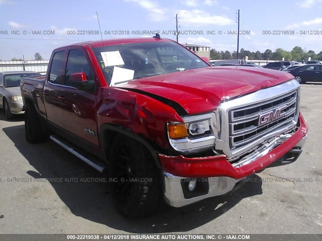 1GTR1UEC4FZ272392 - 2015 GMC SIERRA C1500 SLE RED photo 1