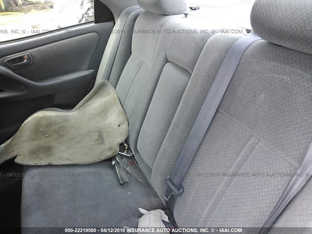 4T1BG22K61U088704 - 2001 TOYOTA CAMRY CE/LE/XLE 栗色 照片 8