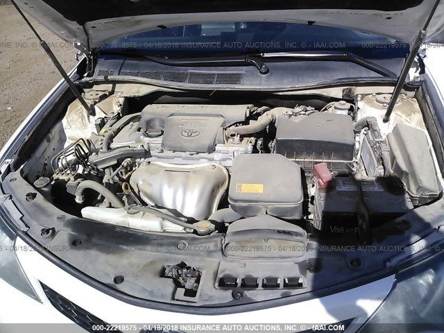 4T1BF1FKXEU443533 - 2014 TOYOTA CAMRY L/SE/LE/XLE 白色 照片 10