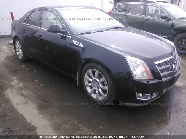 1G6DT57V990115560 - 2009 CADILLAC CTS HI FEATURE V6 BLACK photo 1