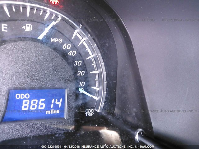 4T4BF1FK3CR160507 - 2012 TOYOTA CAMRY SE/LE/XLE BLACK photo 7