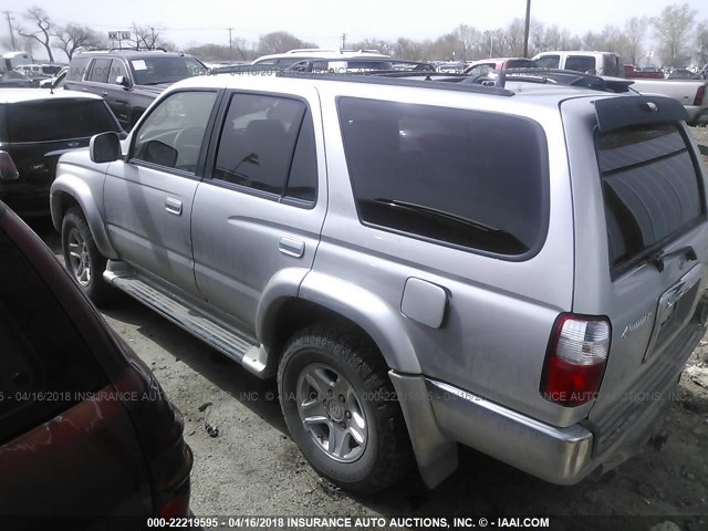 JT3HN86R320382041 - 2002 TOYOTA 4RUNNER SR5 SILVER photo 3