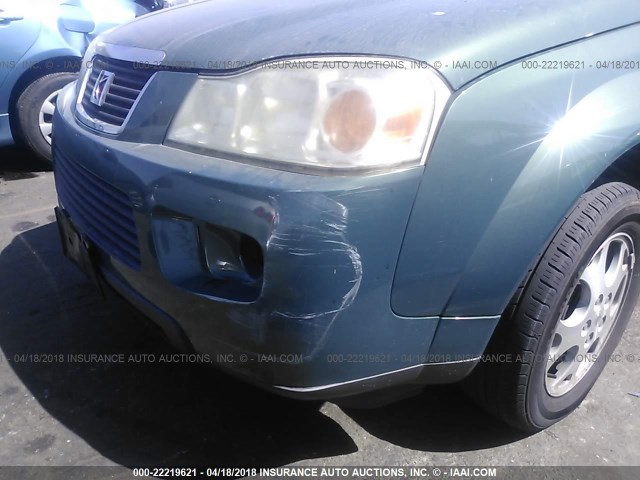 5GZCZ53456S807981 - 2006 SATURN VUE TEAL photo 6