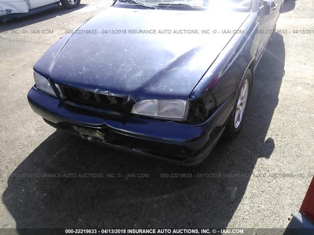 YV1LW5677W2451933 - 1998 VOLVO V70 GLT BLUE photo 6