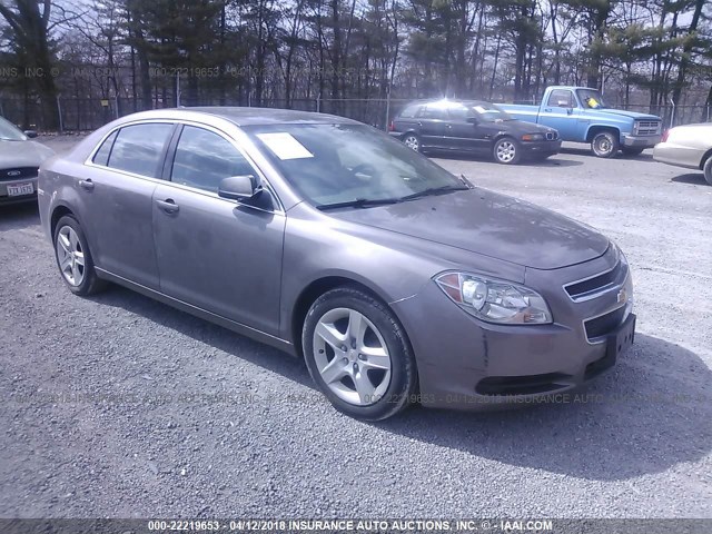 1G1ZB5E09CF338241 - 2012 CHEVROLET MALIBU LS 棕色 照片 1