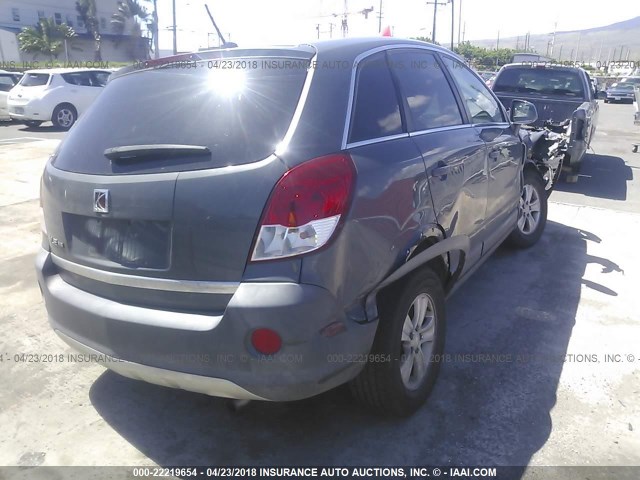 3GSCL33P18S575540 - 2008 SATURN VUE XE GRAY photo 4