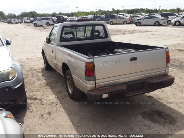 JAACL11L7S7211782 - 1995 ISUZU CONVENTIONAL SHORT BED SILVER photo 3