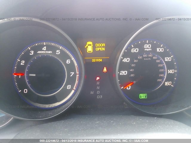 2HNYD28437H502849 - 2007 ACURA MDX TECHNOLOGY BLACK photo 7