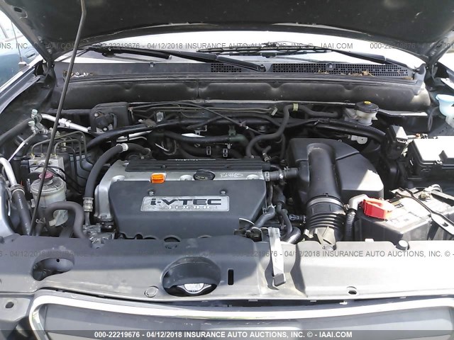 JHLRD78985C051309 - 2005 HONDA CR-V SE/EX GRAY photo 10