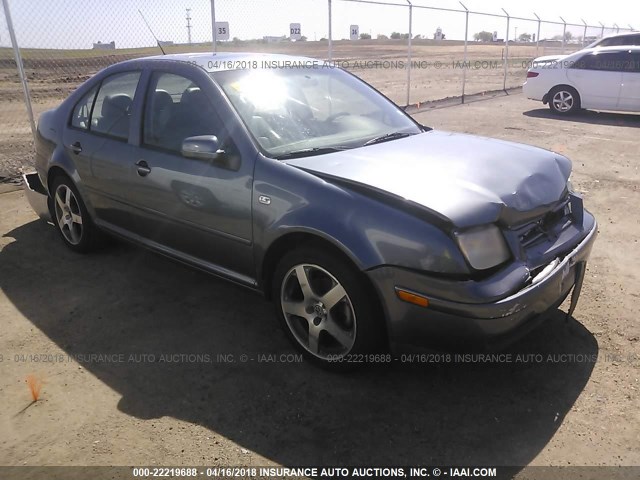 3VWVH69MX3M125674 - 2003 VOLKSWAGEN JETTA GLI GRAY photo 1