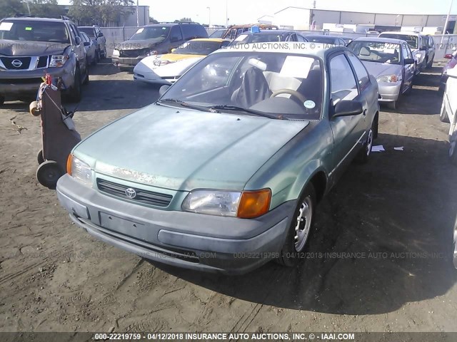 JT2AC52L6T0171056 - 1996 TOYOTA TERCEL STD/DX GREEN photo 2