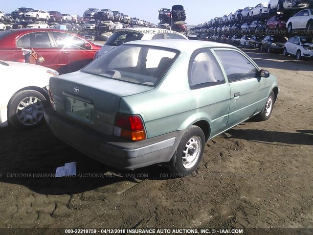 JT2AC52L6T0171056 - 1996 TOYOTA TERCEL STD/DX GREEN photo 4