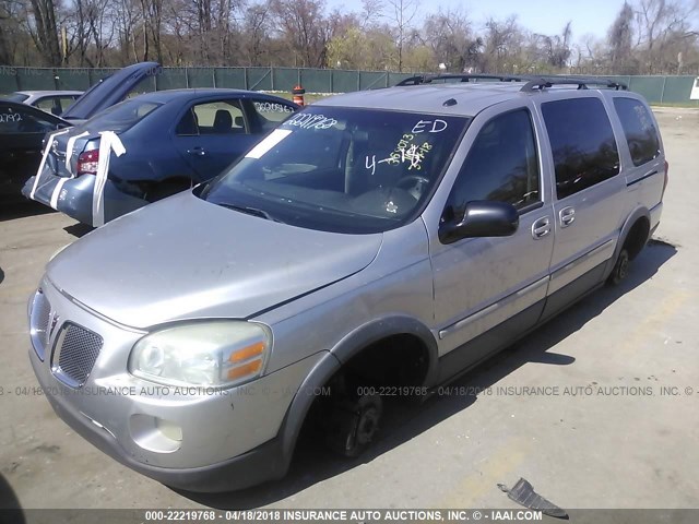 1GMDV03L05D248768 - 2005 PONTIAC MONTANA SV6 SILVER photo 2