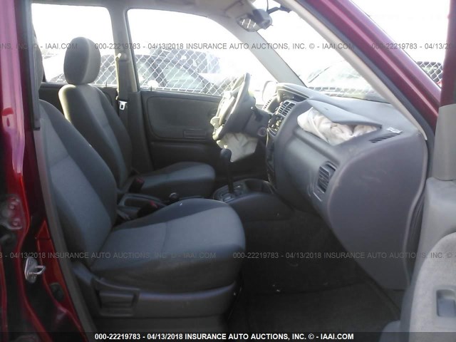 2CNBJ13C1Y6953963 - 2000 CHEVROLET TRACKER RED photo 5