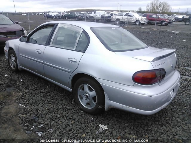 1G1NE52J82M656493 - 2002 CHEVROLET MALIBU LS 银色 照片 3