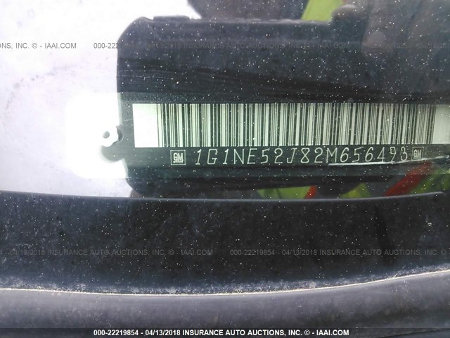 1G1NE52J82M656493 - 2002 CHEVROLET MALIBU LS 银色 照片 9